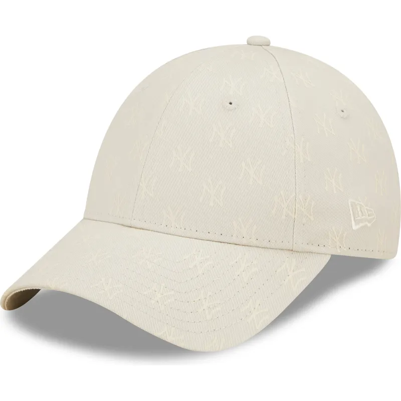 kepure-islenkta-smelio-reguliuojamas-9forty-monogram-new-york-yankees-mlb-new-era