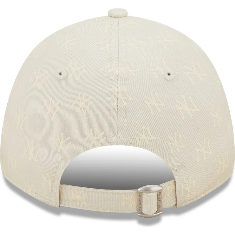 kepure-islenkta-smelio-reguliuojamas-9forty-monogram-new-york-yankees-mlb-new-era