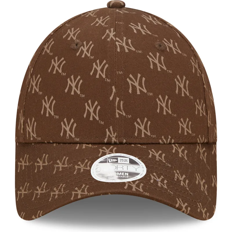 kepure-islenkta-ruda-reguliuojamas-9forty-monogram-new-york-yankees-mlb-new-era kepure-islenkta-ruda-reguliuojamas-9forty-monogram-new-york-yankees-mlb-new-era