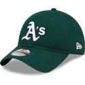 kepure-islenkta-zalia-reguliuojamas-9twenty-league-essential-oakland-athletics-mlb-new-era