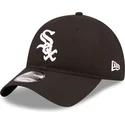 kepure-islenkta-juoda-reguliuojamas-9twenty-league-essential-chicago-white-sox-mlb-new-era