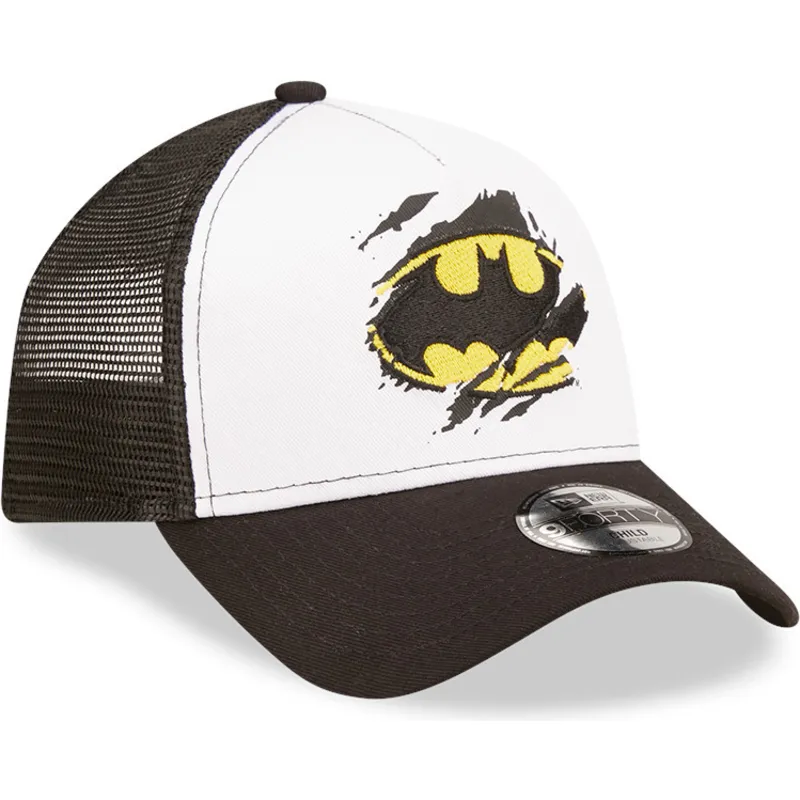 kepure-islenkta-juoda-snapback-vaikams-a-frame-batman-dc-comics-new-era