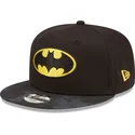 kepure-plokscia-juoda-snapback-vaikams-9fifty-batman-dc-comics-new-era