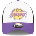 kepure-islenkta-violetine-snapback-a-frame-frame-team-colour-los-angeles-lakers-nba-new-era