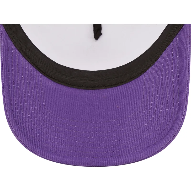czapka-trucker-biala-czarna-i-fioletowa-a-frame-team-colour-los-angeles-lakers-nba-new-era