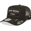 kepure-islenkta-juoda-snapback-new-york-a-frame-repreve-usa-state-new-era