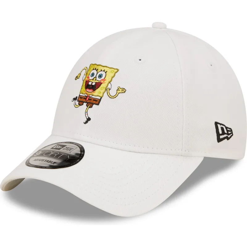 kepure-islenkta-balta-reguliuojamas-9forty-spongebob-new-era