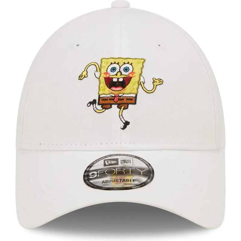 kepure-islenkta-balta-reguliuojamas-9forty-spongebob-new-era