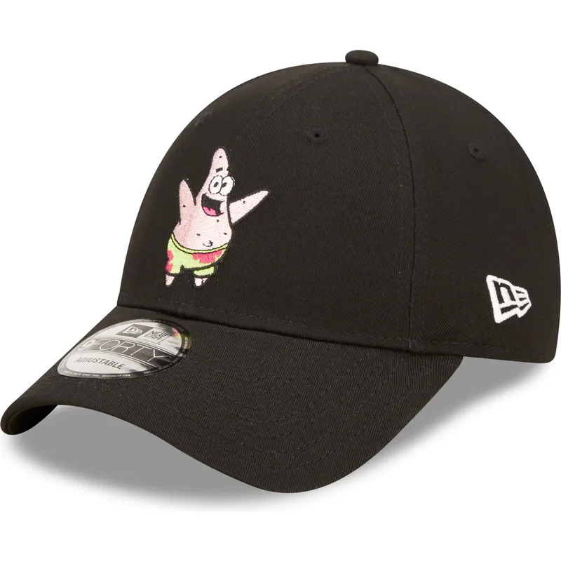 kepure-islenkta-juoda-reguliuojamas-9forty-spongebob-ir-patrick-zvaigzde-new-era kepure-islenkta-juoda-reguliuojamas-9forty-spongebob-ir-patrick-zvaigzde-new-era