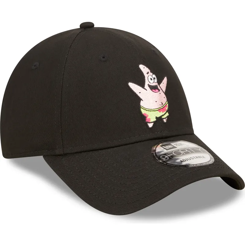 kepure-islenkta-juoda-reguliuojamas-9forty-spongebob-ir-patrick-zvaigzde-new-era kepure-islenkta-juoda-reguliuojamas-9forty-spongebob-ir-patrick-zvaigzde-new-era