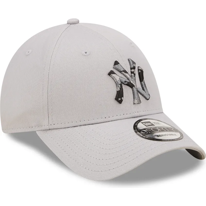 kepure-islenkta-pilka-reguliuojamas-9forty-seasonal-infill-new-york-yankees-mlb-new-era