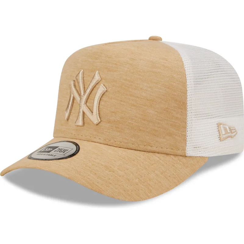 kepure-islenkta-ruda-reguliuojamas-a-frame-jersey-essential-new-york-yankees-mlb-new-era