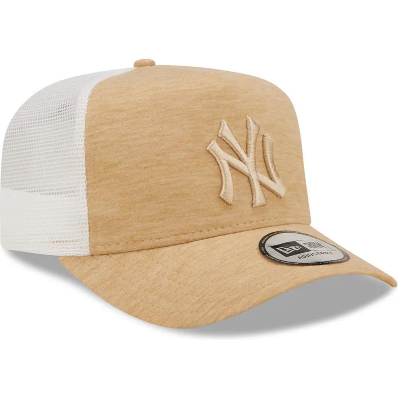 kepure-islenkta-ruda-reguliuojamas-a-frame-jersey-essential-new-york-yankees-mlb-new-era