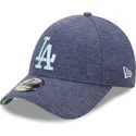 kepure-islenkta-tamsiai-melyna-reguliuojamas-9forty-jersey-essential-los-angeles-dodgers-mlb-new-era