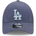 kepure-islenkta-tamsiai-melyna-reguliuojamas-9forty-jersey-essential-los-angeles-dodgers-mlb-new-era