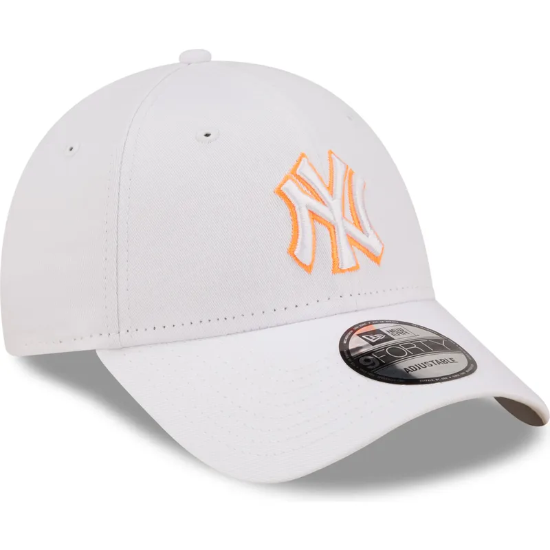 kepure-islenkta-balta-reguliuojamas-9forty-neon-outline-new-york-yankees-mlb-new-era kepure-islenkta-balta-reguliuojamas-9forty-neon-outline-new-york-yankees-mlb-new-era
