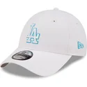 kepure-islenkta-balta-reguliuojamas-9forty-neon-outline-los-angeles-dodgers-mlb-new-era