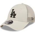 cap-islenkta-beige-adjustable-strap-a-frame-home-field-los-angeles-dodgers-mlb-new-era