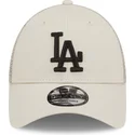 cap-islenkta-beige-adjustable-strap-a-frame-home-field-los-angeles-dodgers-mlb-new-era