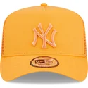 cap-islenkta-orange-snapback-a-frame-tonal-mesh-new-york-yankees-mlb-new-era