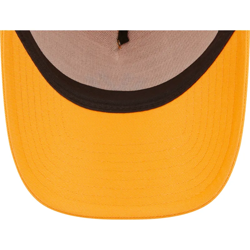 kepure-islenkta-oranzine-snapback-a-frame-tonal-mesh-new-york-yankees-mlb-new-era