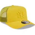 kepure-islenkta-vilkikas-geltona-snapback-a-frame-tonal-mesh-new-york-yankees-mlb-new-era