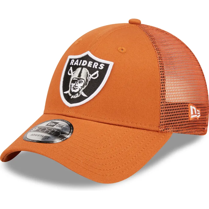 cap-islenkta-orange-adjustable-strap-a-frame-home-field-las-vegas-raiders-nfl-new-era