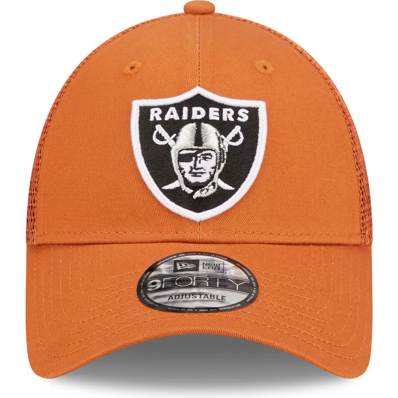 cap-islenkta-orange-adjustable-strap-a-frame-home-field-las-vegas-raiders-nfl-new-era