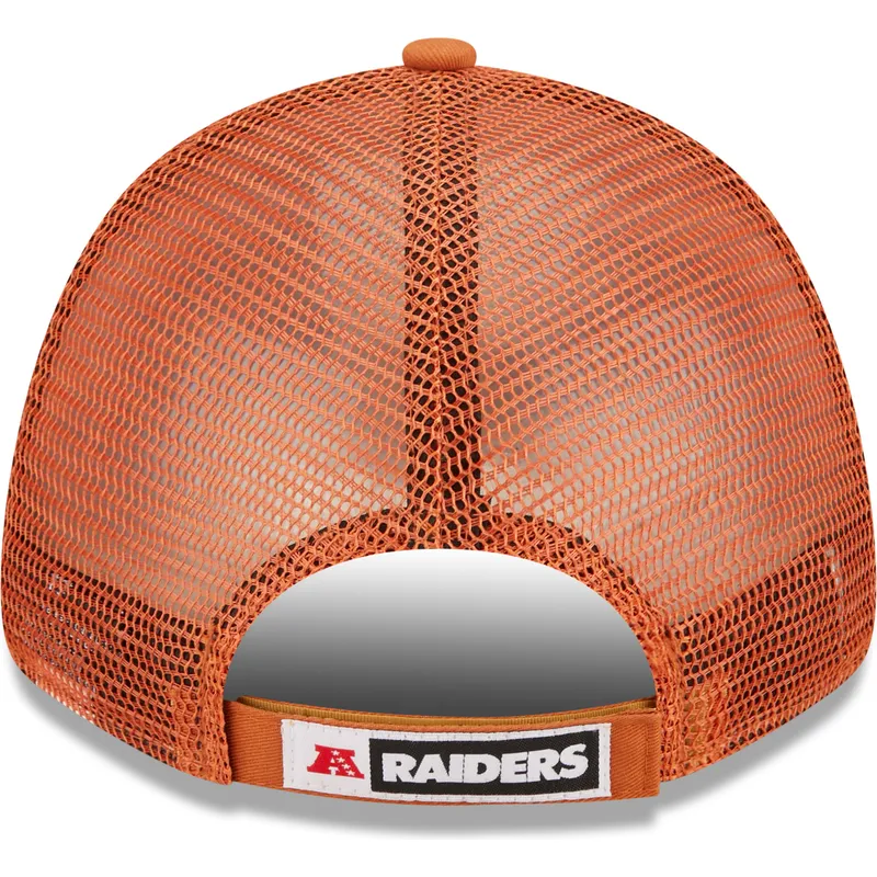 cap-islenkta-orange-adjustable-strap-a-frame-home-field-las-vegas-raiders-nfl-new-era
