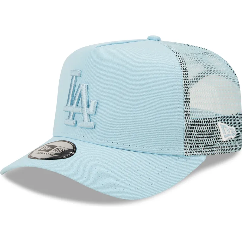 kepure-islenkta-melyna-snapback-a-frame-tonal-mesh-los-angeles-dodgers-mlb-new-era