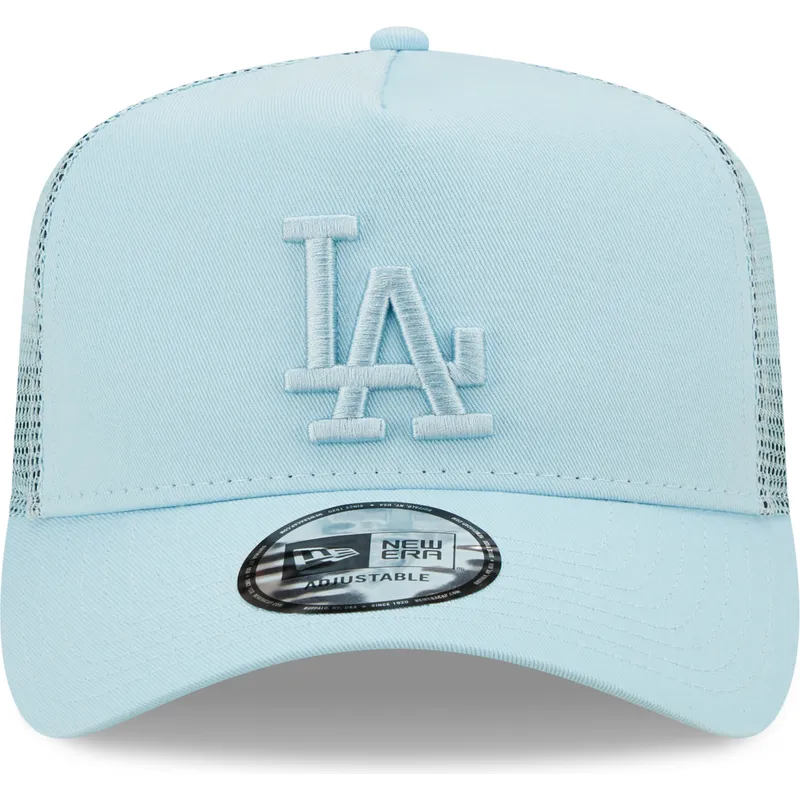 kepure-islenkta-melyna-snapback-a-frame-tonal-mesh-los-angeles-dodgers-mlb-new-era