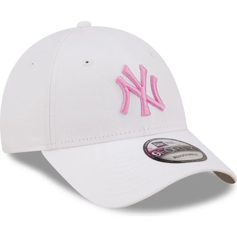 kepure-islenkta-balta-reguliuojamas-rosa-9forty-league-essential-new-york-yankees-mlb-new-era kepure-islenkta-balta-reguliuojamas-rosa-9forty-league-essential-new-york-yankees-mlb-new-era