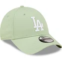 regulowana-czapka-z-daszkiem-9forty-league-essential-los-angeles-dodgers-mlb-od-new-era-w-jasnym-zielonym-kolorze