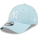 kepure-islenkta-melyna-reguliuojamas-9forty-league-essential-new-york-yankees-mlb-new-era