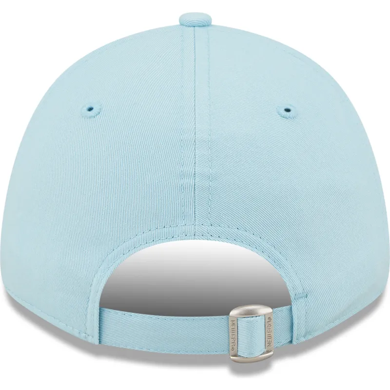 kepure-islenkta-melyna-reguliuojamas-9forty-league-essential-new-york-yankees-mlb-new-era