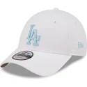 biala-czapka-z-zakrzywionym-daszkiem-regulowana-z-niebieskim-logo-9forty-league-essential-los-angeles-dodgers-mlb-marki-new-era