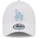 kepure-islenkta-balta-reguliuojamas-9forty-league-essential-los-angeles-dodgers-mlb-new-era