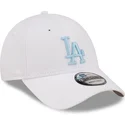 kepure-islenkta-balta-reguliuojamas-9forty-league-essential-los-angeles-dodgers-mlb-new-era