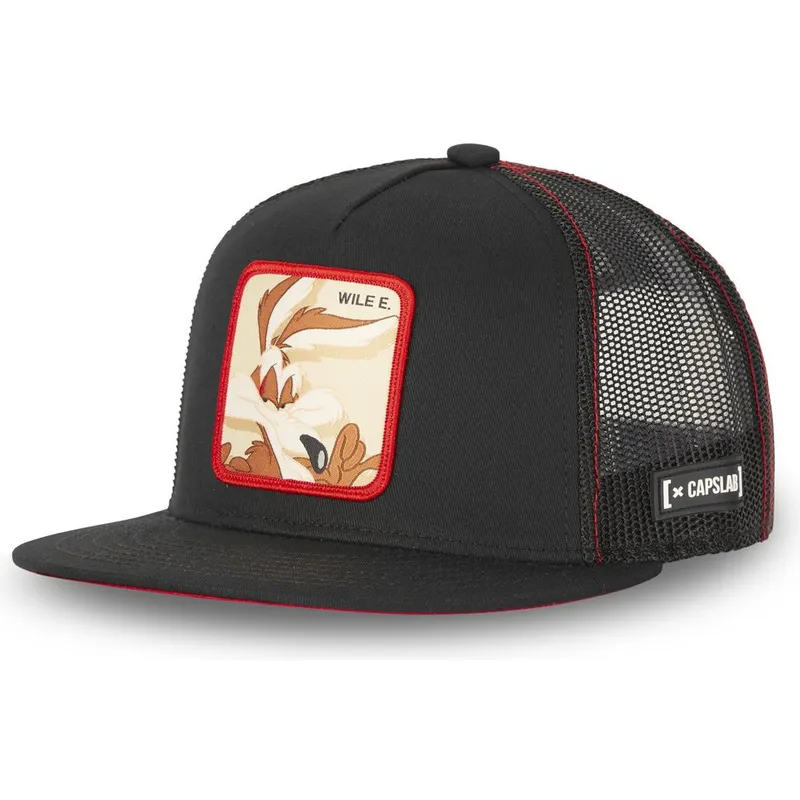 cap-plokscia-black-snapback-coyote-looney-tunes-capslab
