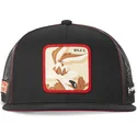 czarna-czapka-trucker-z-plaskim-daszkiem-coyote-casf-wi3-looney-tunes-od-capslab