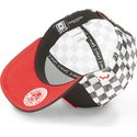 capslab-flat-brim-mario-kart-casf-ju1-super-mario-bros-black-and-white-trucker-hat