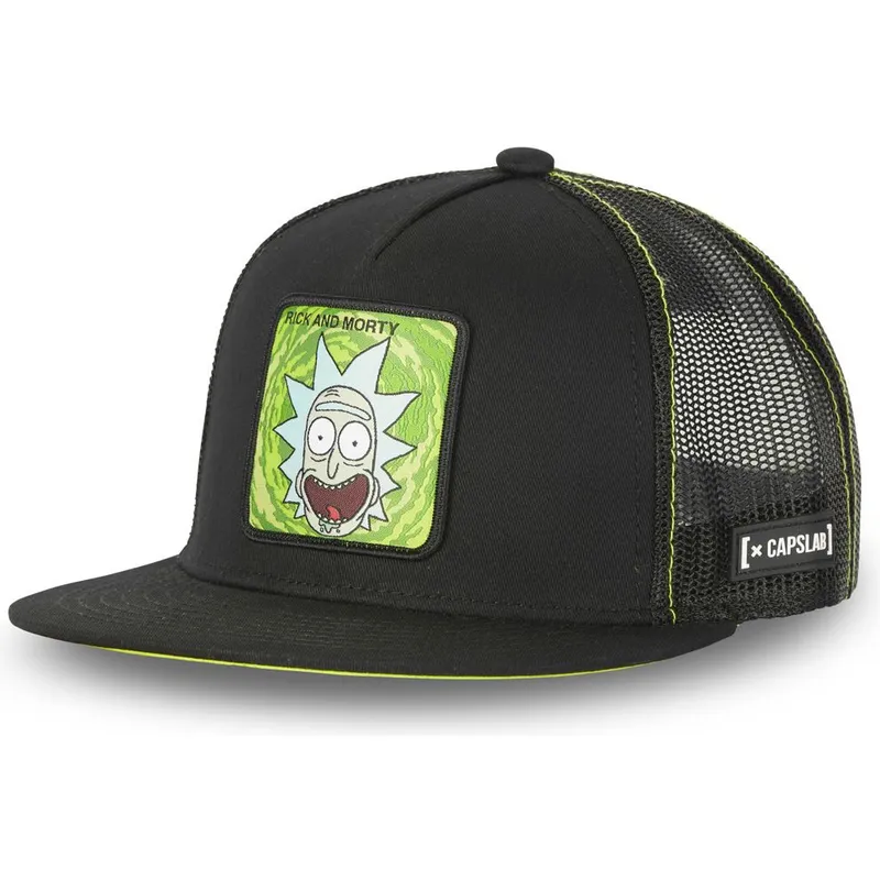 kepure-plokscia-juoda-snapback-casf-ri1-rick-sanchez-rikas-ir-mortis-capslab kepure-plokscia-juoda-snapback-casf-ri1-rick-sanchez-rikas-ir-mortis-capslab