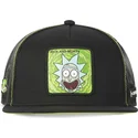 kepure-plokscia-juoda-snapback-casf-ri1-rick-sanchez-rikas-ir-mortis-capslab