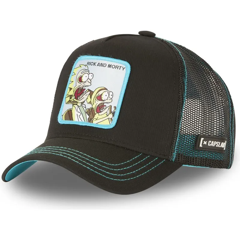 kepure-islenkta-juoda-snapback-re3-rick-ir-morty-rikas-ir-mortis-capslab