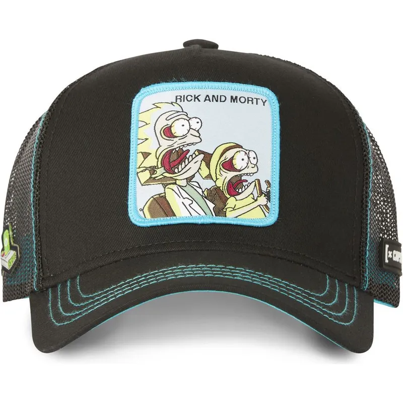 kepure-islenkta-juoda-snapback-re3-rick-ir-morty-rikas-ir-mortis-capslab