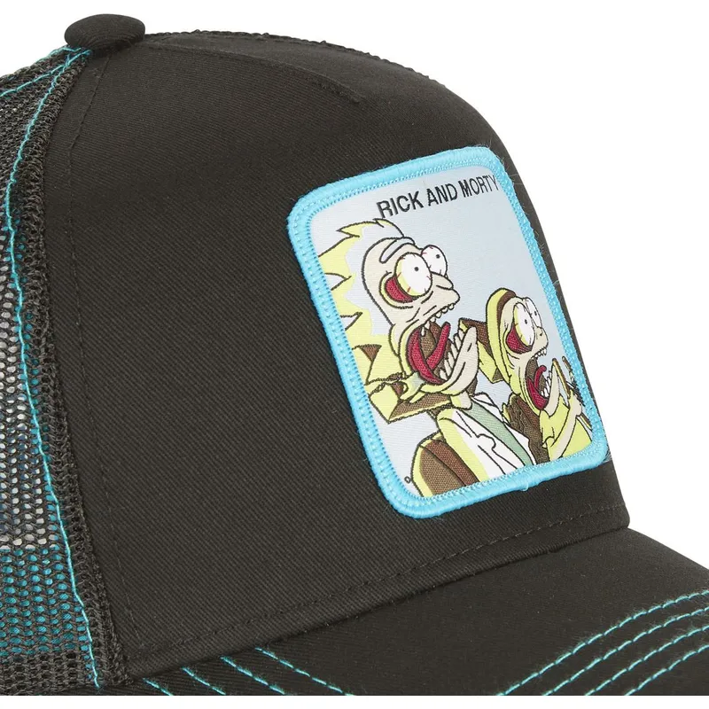 kepure-islenkta-juoda-snapback-re3-rick-ir-morty-rikas-ir-mortis-capslab