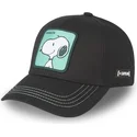 czarna-czapka-z-zakrzywionym-daszkiem-snapback-snoopy-nu1-peanuts-od-capslab
