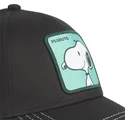 czarna-czapka-z-daszkiem-snapback-snoopy-nu1-peanuts-od-capslab