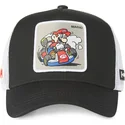 kepure-islenkta-juoda-snapback-kart-dri2-bros-mario-super-mario-bros-capslab