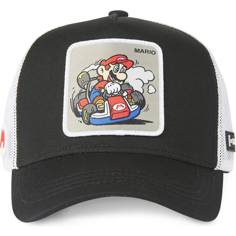 kepure-islenkta-juoda-snapback-kart-dri2-bros-mario-super-mario-bros-capslab kepure-islenkta-juoda-snapback-kart-dri2-bros-mario-super-mario-bros-capslab